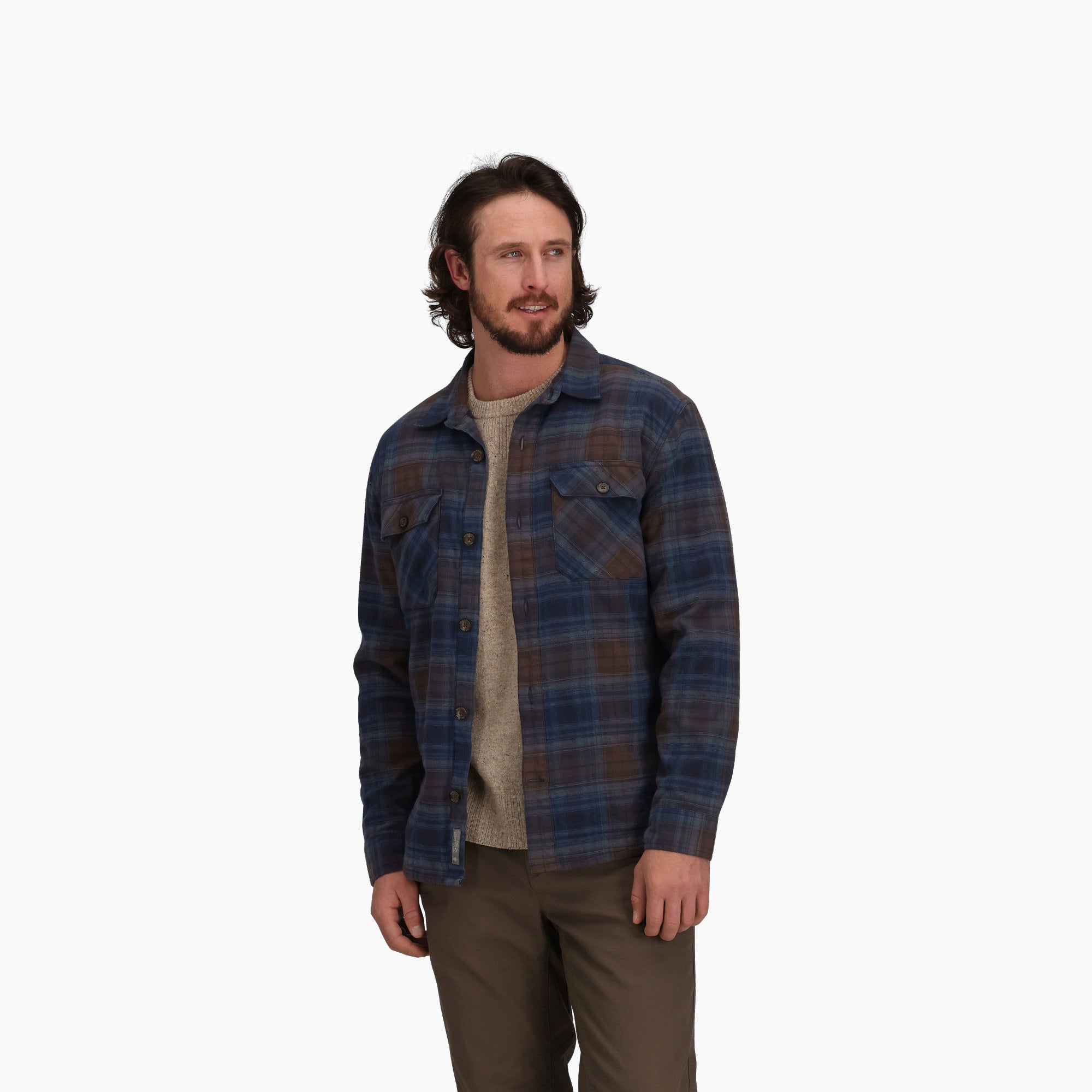 Men's Snowcap Lined Flannel